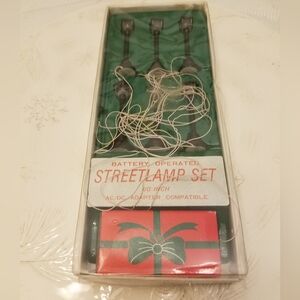 Department 56 Battery Operated Street Lamp  Set 60" Christmas Holiday